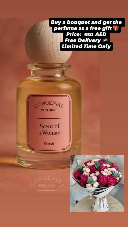 Bouquet with free fragrance