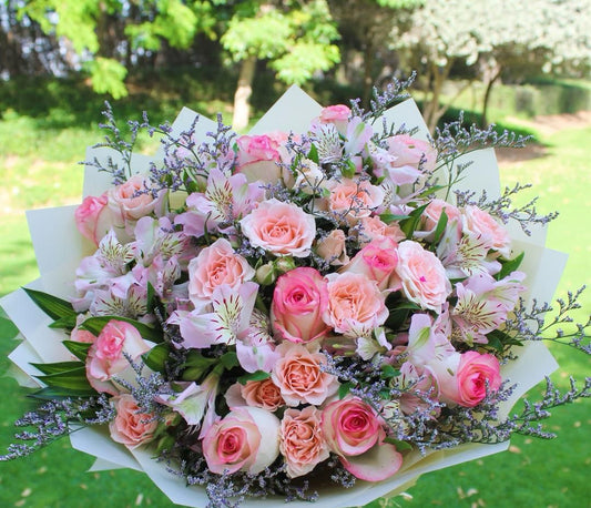 Pink mix roses Bouquet